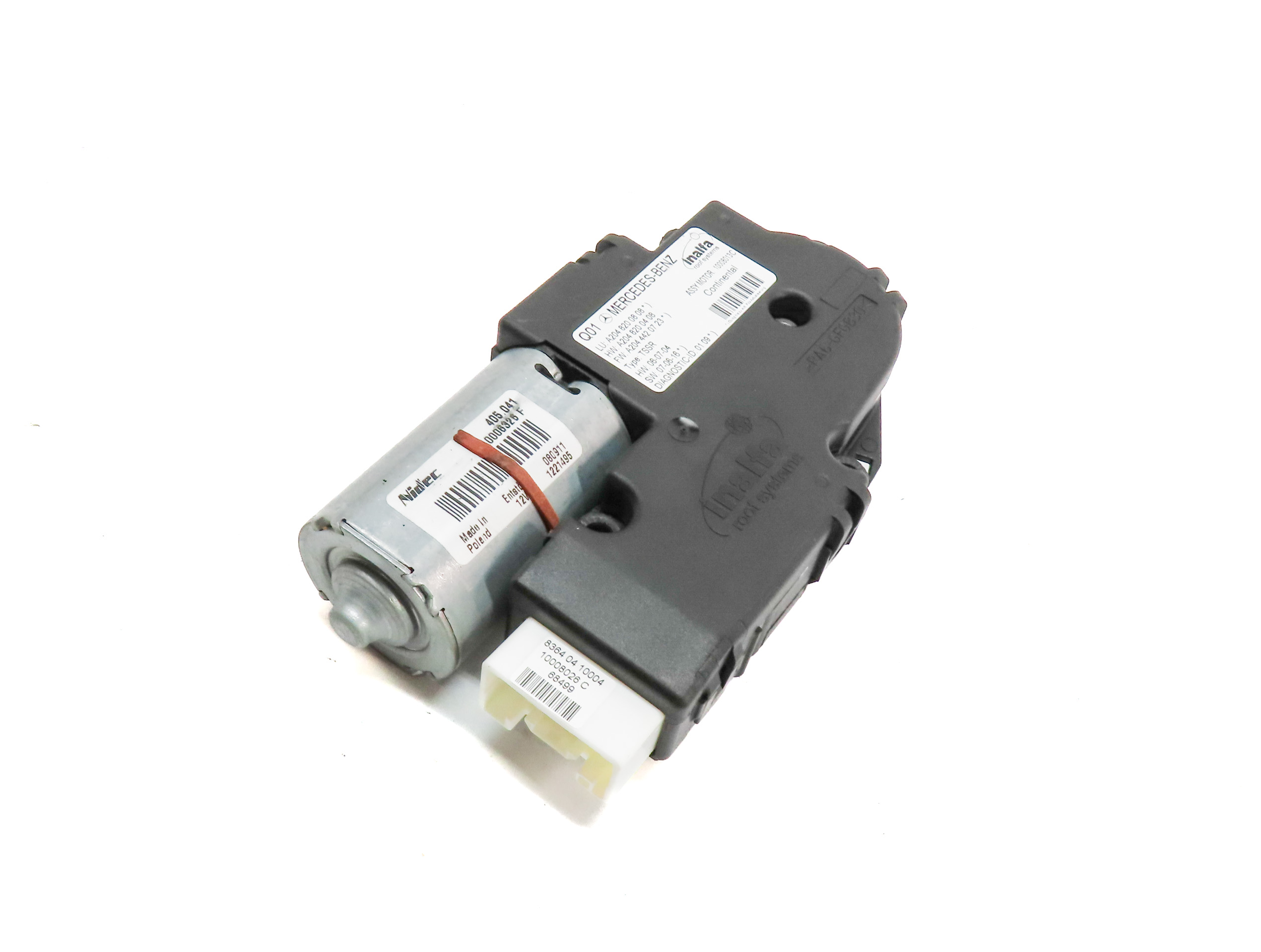 2008-2015 MERCEDES C300 C350 GLK250 GLK350 (W204 X204) PANORAMIC SUNROOF MOTOR — exact item pictured